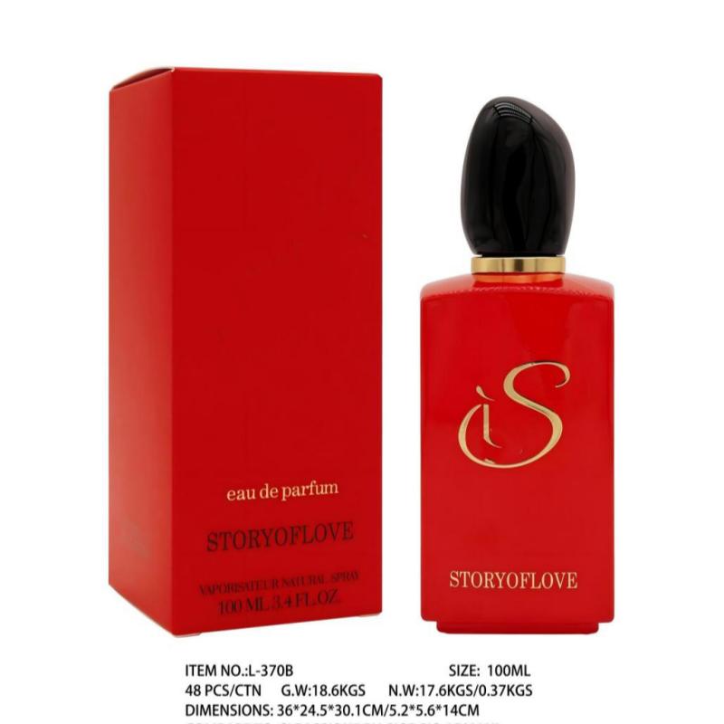 Home Fragrance Red Wine - 100ml Czerwona Butelka Perfum dla Kobiet