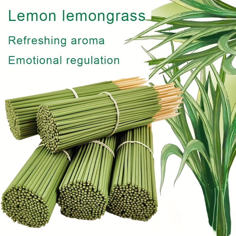 Home Fragrance Lemongrass - 11/67/137 sztuk, Ręcznie robione pałeczki zapachowe