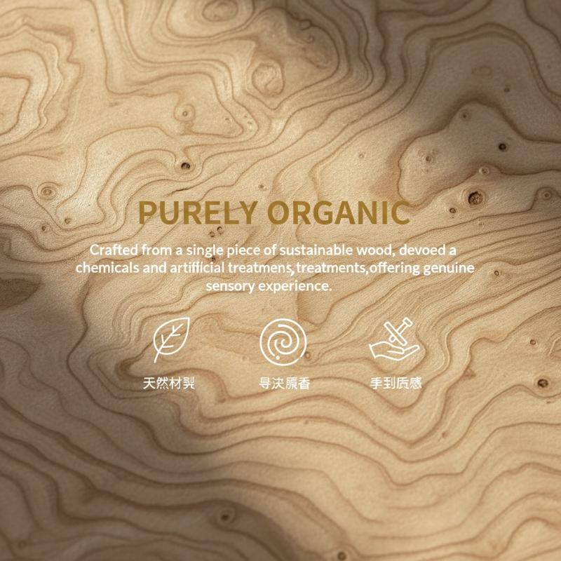 Home Fragrance Relax At Home - Drewniany dyfuzor olejków aromaterapeutycznych do intensywniej