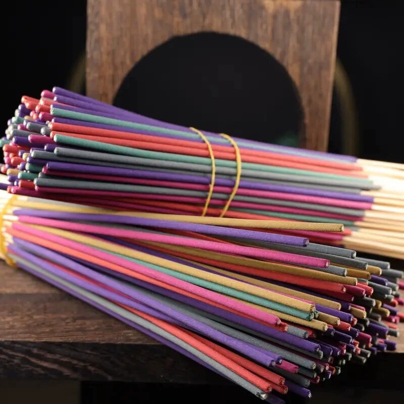 Home Fragrance Lemongrass - Długotrwałe, wielokolorowe pałeczki bambusowe zapachowe o