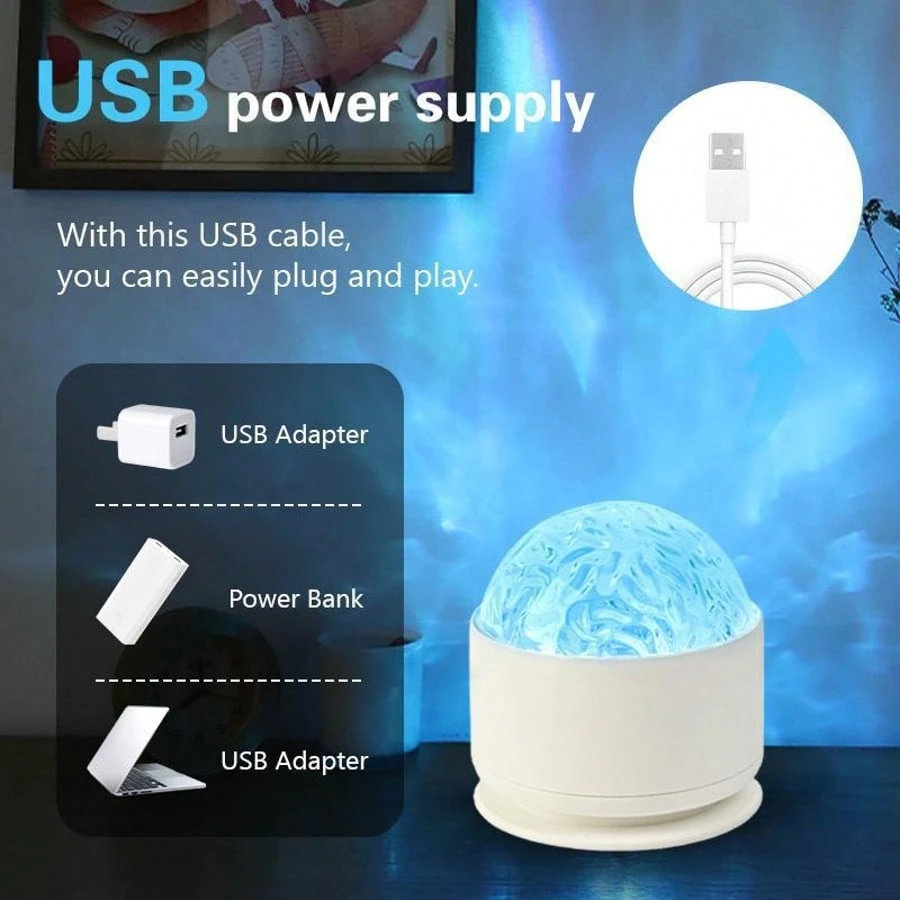 Projektor światła 2 w 1 z efek – Home Fragrance Ocean Breeze recenzja i cena