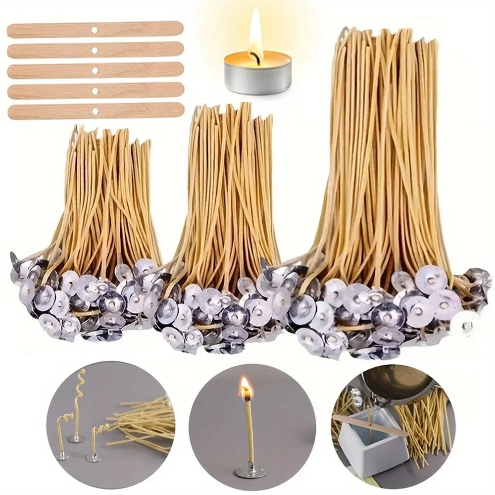Knoty do świec 50 PCS 8-calowy – Beeswax Taper Candle recenzja i cena