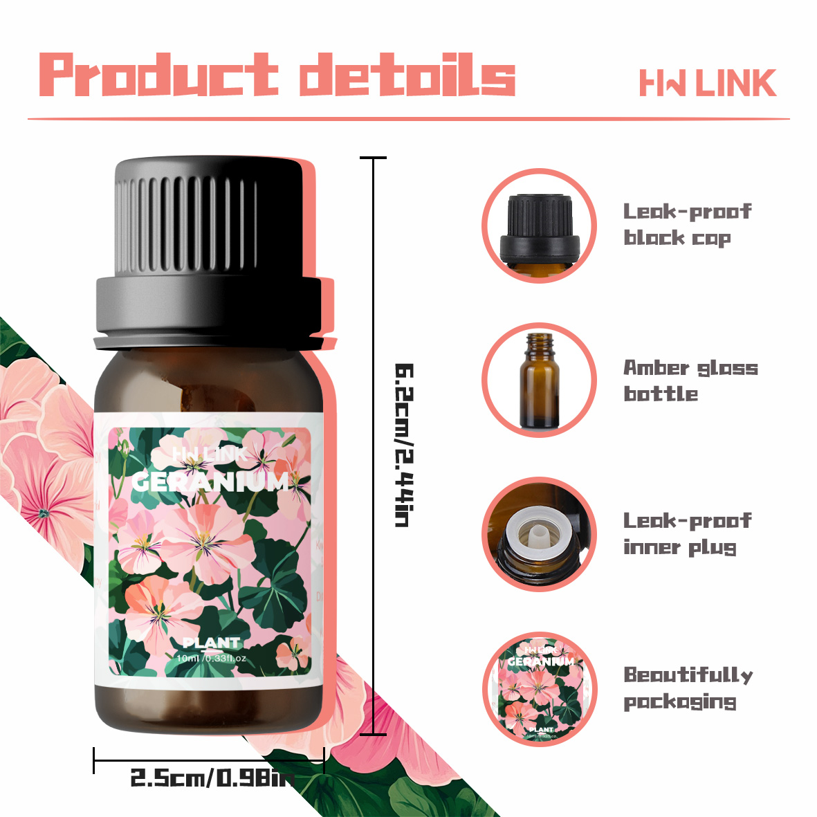 Olejek Eteryczny z Geranium 10 – Home Fragrance Gift recenzja i cena