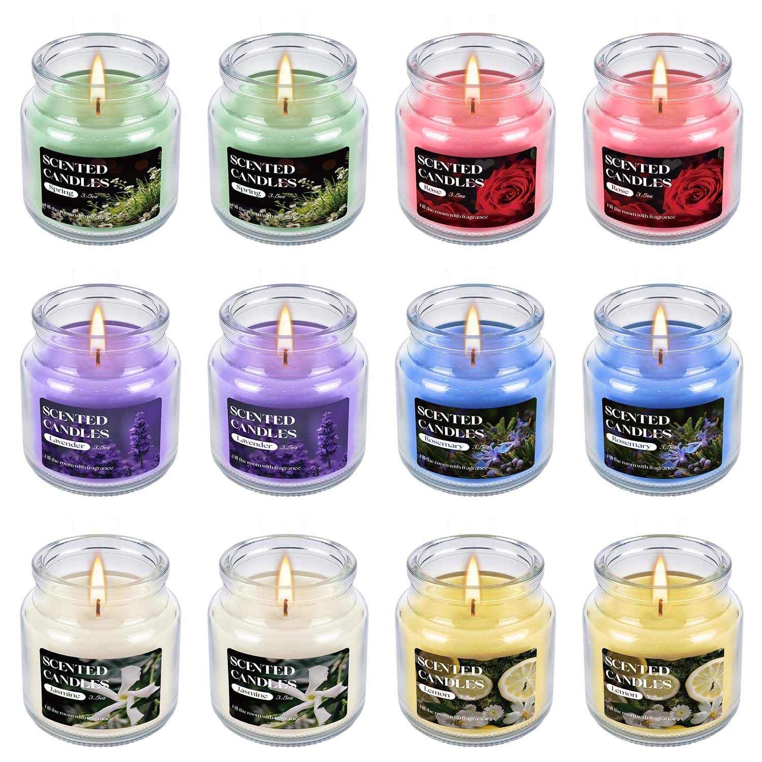 12 sztuk obrotowych świec zapa – Home Fragrance Options recenzja i cena