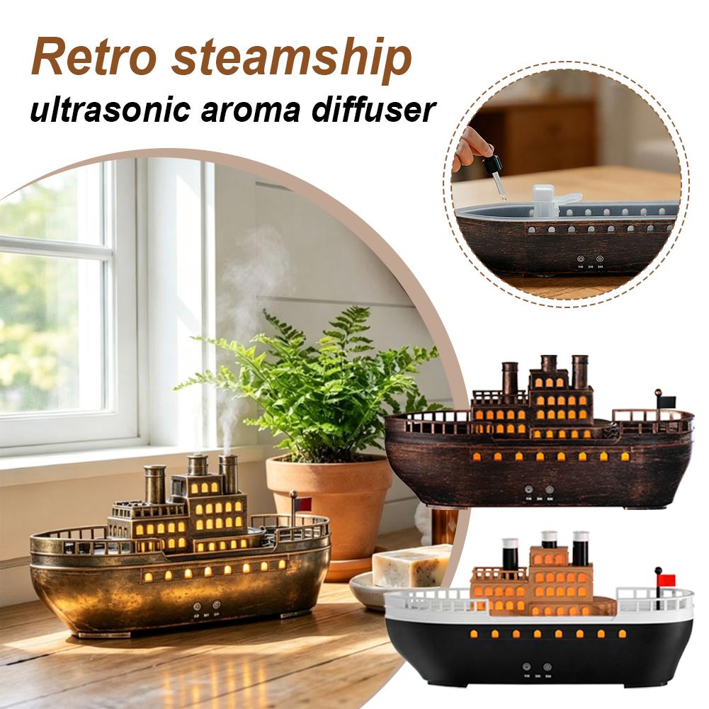 Retro Steamboat Ultradźwiękowy – Home Fragrance Accessories recenzja i cena