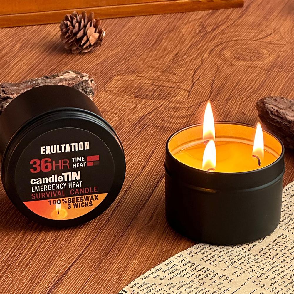 Świeca awaryjna 36 godzin 3 kn – Beeswax Taper Candle recenzja i cena